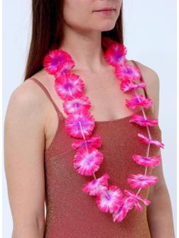 Гавайское ожерелье «Бархатки», цвета МИКС