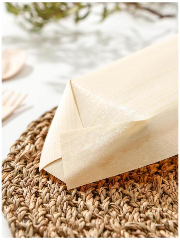 Лоток деревянный, 21×11 см, фасовка 50 шт