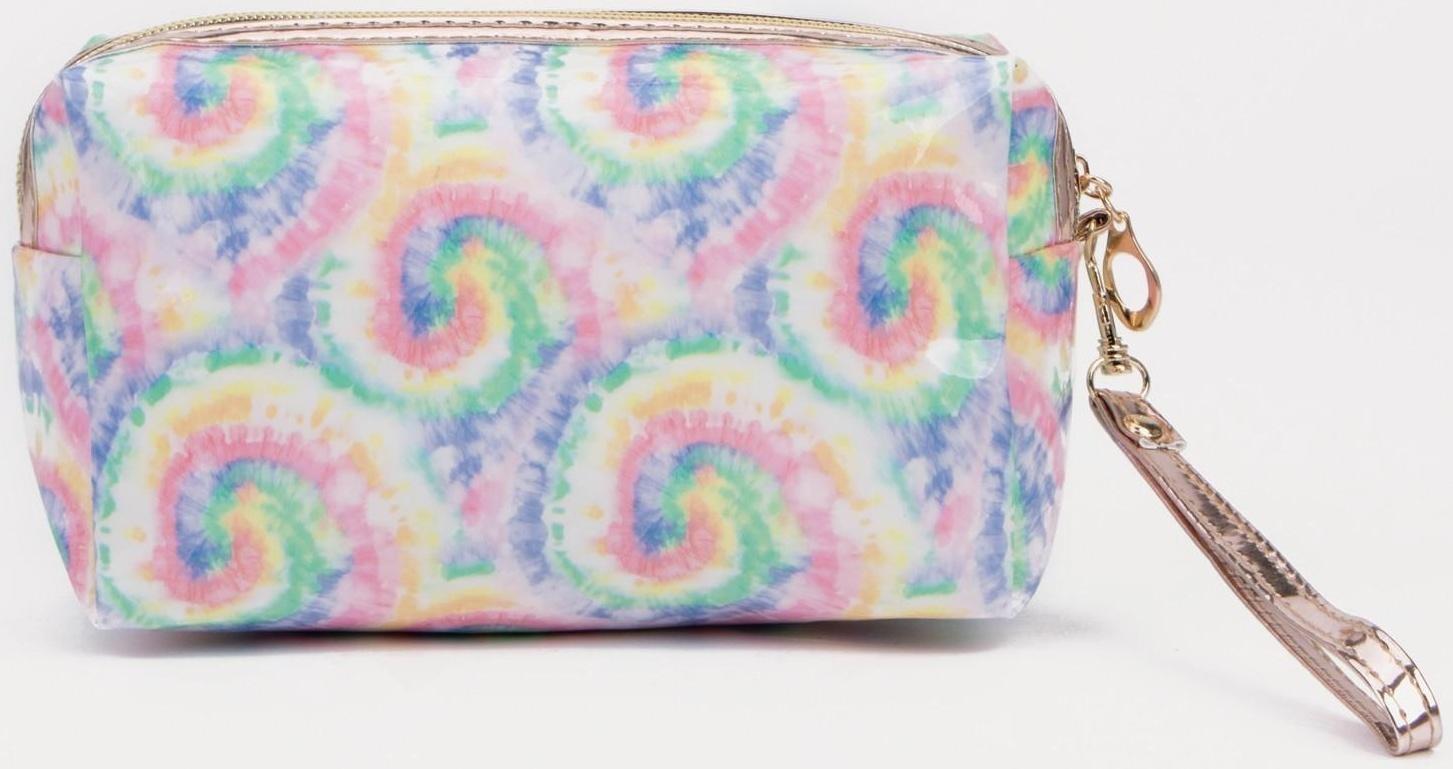 Косметичка на молнии, цвет разноцветный