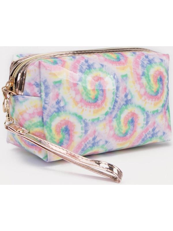 Косметичка на молнии, цвет разноцветный
