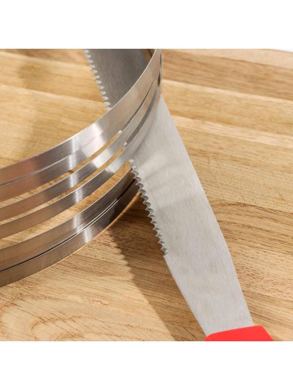 Набор кондитерский Доляна, 2 предмета: форма для выпечки с прорезями 25-30×8 см, кондитерская лопатка