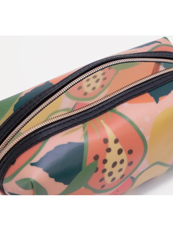 Косметичка на молнии, цвет разноцветный