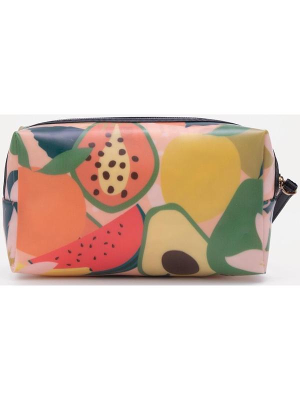 Косметичка на молнии, цвет разноцветный