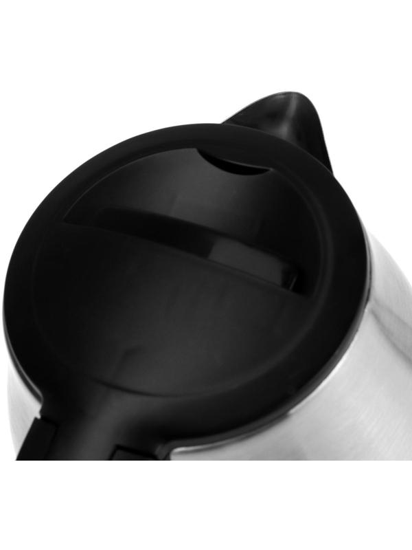 Чайник электрический Luazon LSK-1803, металл, 1.8 л, 1800 Вт, серебристо-чёрный