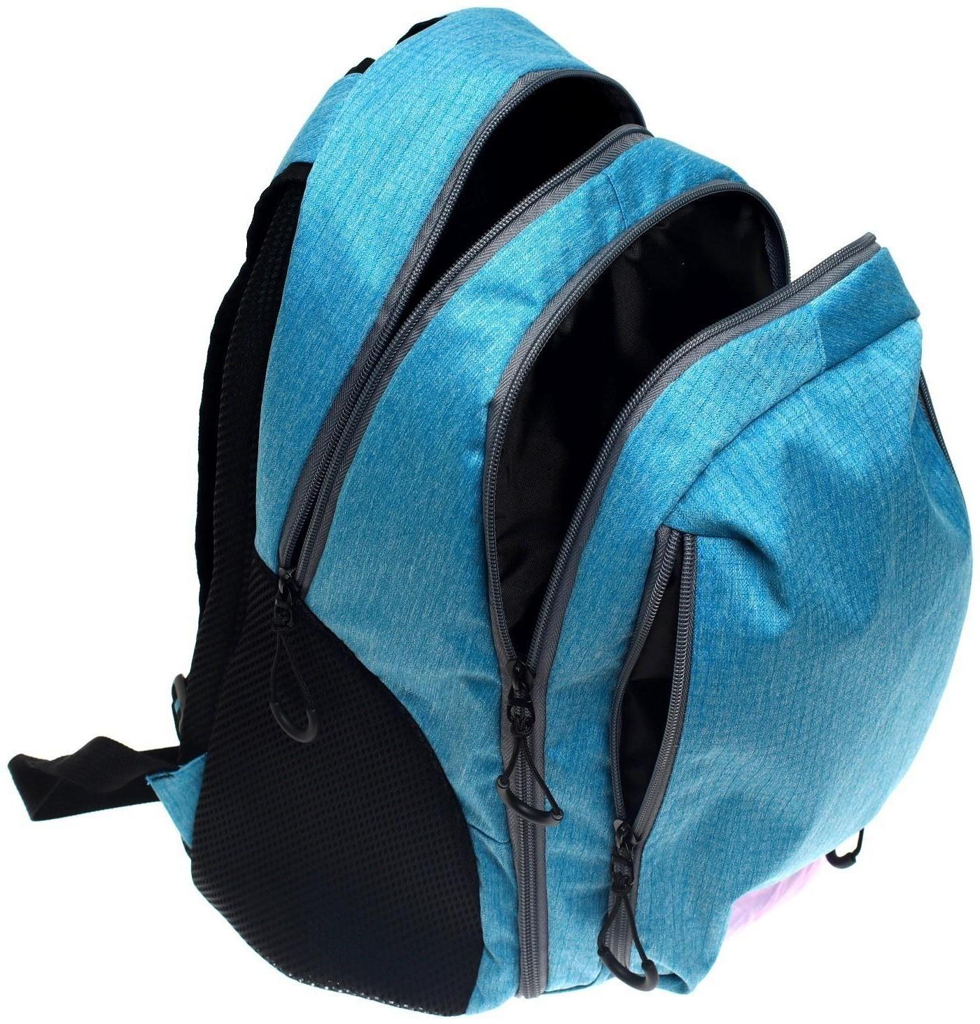 Рюкзак молодёжный, 44 х 28 х 18 см, эргономичная спинка, Calligrata 