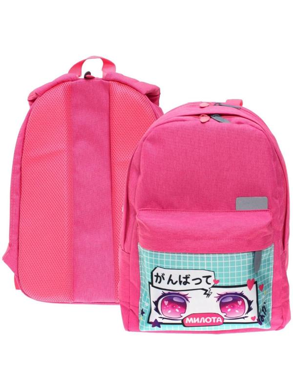 Рюкзак молодёжный, 38 х 28 х 19 см, эргономичная спинка, Calligrata Э 