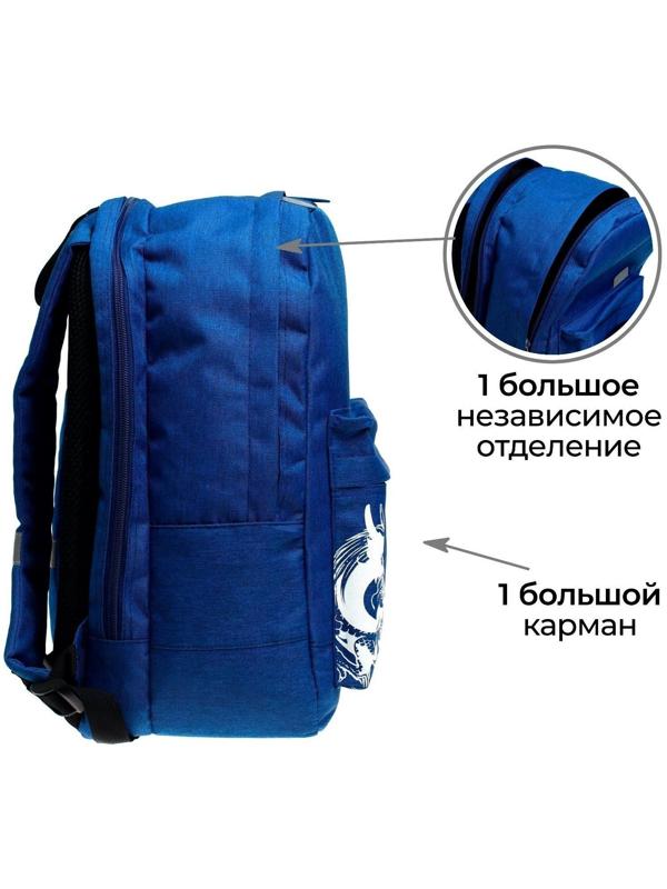 Рюкзак молодёжный, 38 х 28 х 19 см, эргономичная спинка, Calligrata Э 