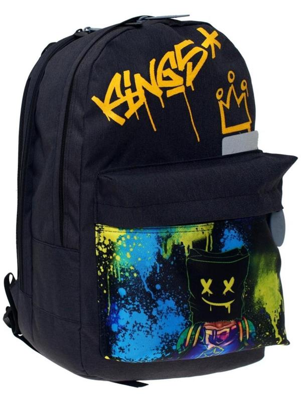 Рюкзак молодёжный, 38 х 28 х 19 см, эргономичная спинка, Calligrata Э 