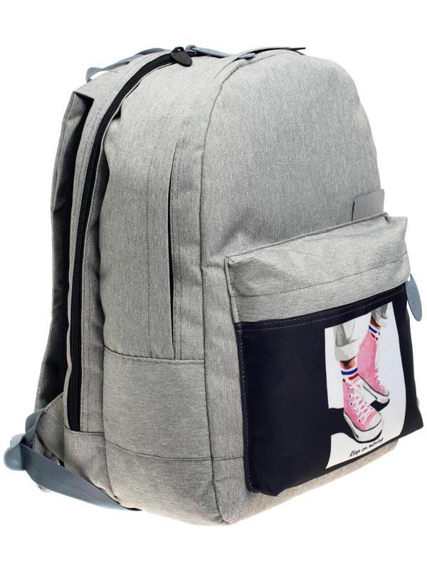 Рюкзак молодёжный, 38 х 28 х 19 см, эргономичная спинка, Calligrata Э 