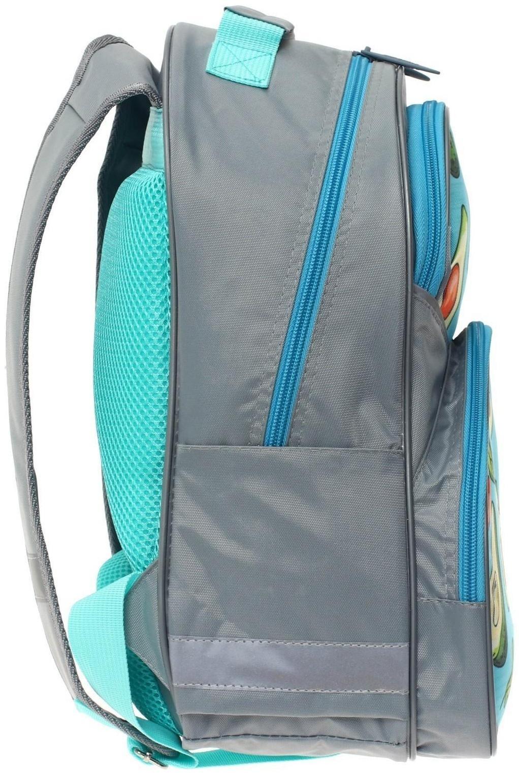 Рюкзак школьный, 37 х 26 х 13 см, эргономичная спинка, Calligrata АН 