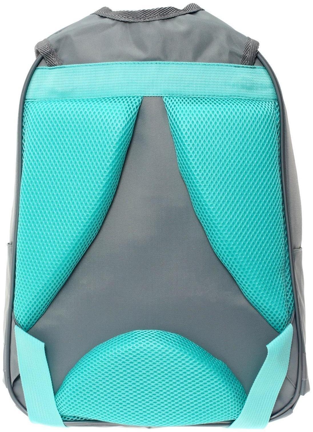 Рюкзак школьный, 37 х 26 х 13 см, эргономичная спинка, Calligrata АН 