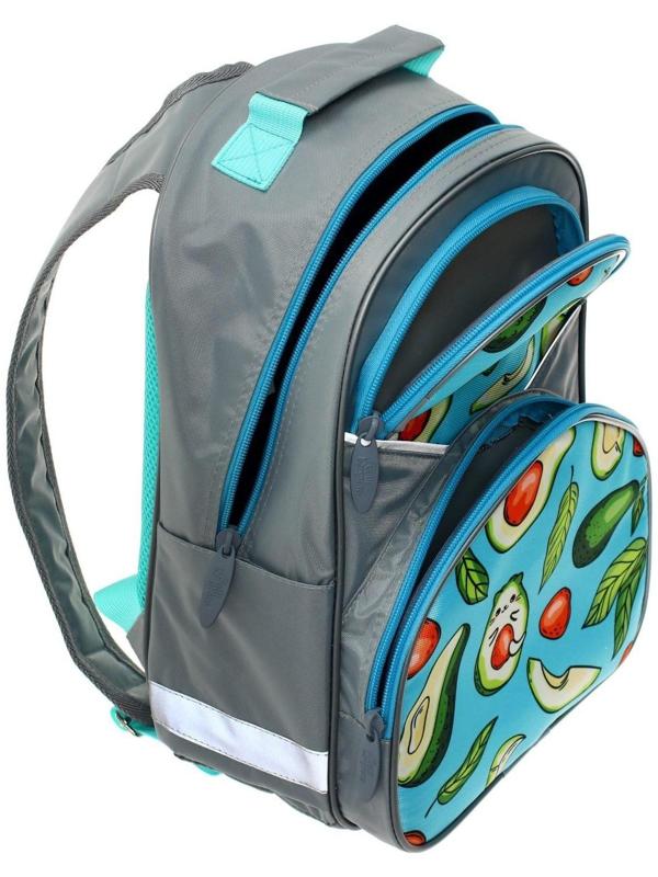 Рюкзак школьный, 37 х 26 х 13 см, эргономичная спинка, Calligrata АН 