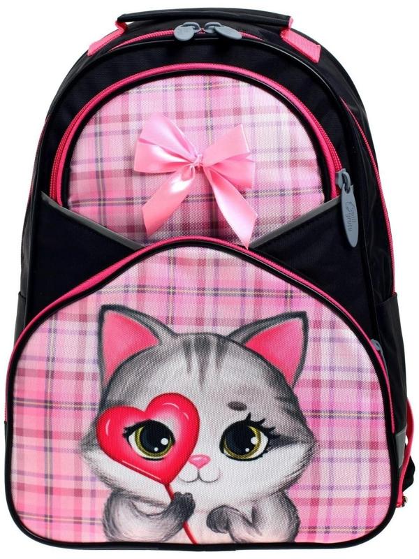 Рюкзак школьный, 37 х 26 х 13 см, эргономичная спинка, Calligrata АН 