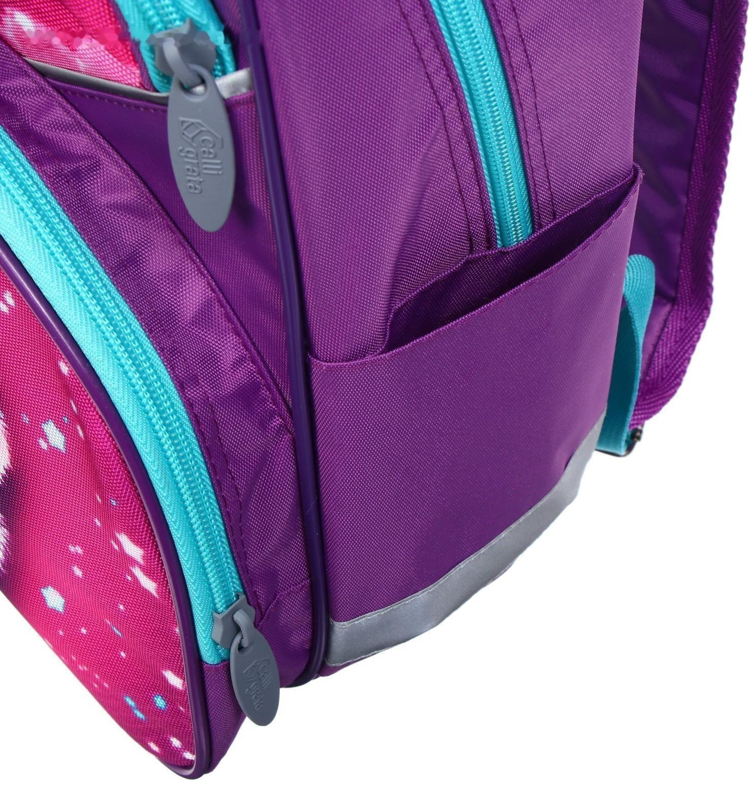 Рюкзак школьный, 37 х 26 х 13 см, эргономичная спинка, Calligrata АН 