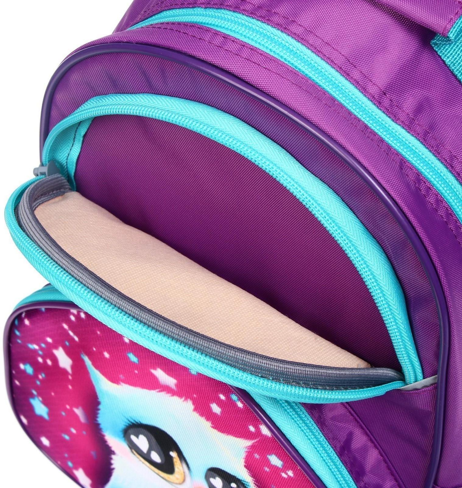 Рюкзак школьный, 37 х 26 х 13 см, эргономичная спинка, Calligrata АН 