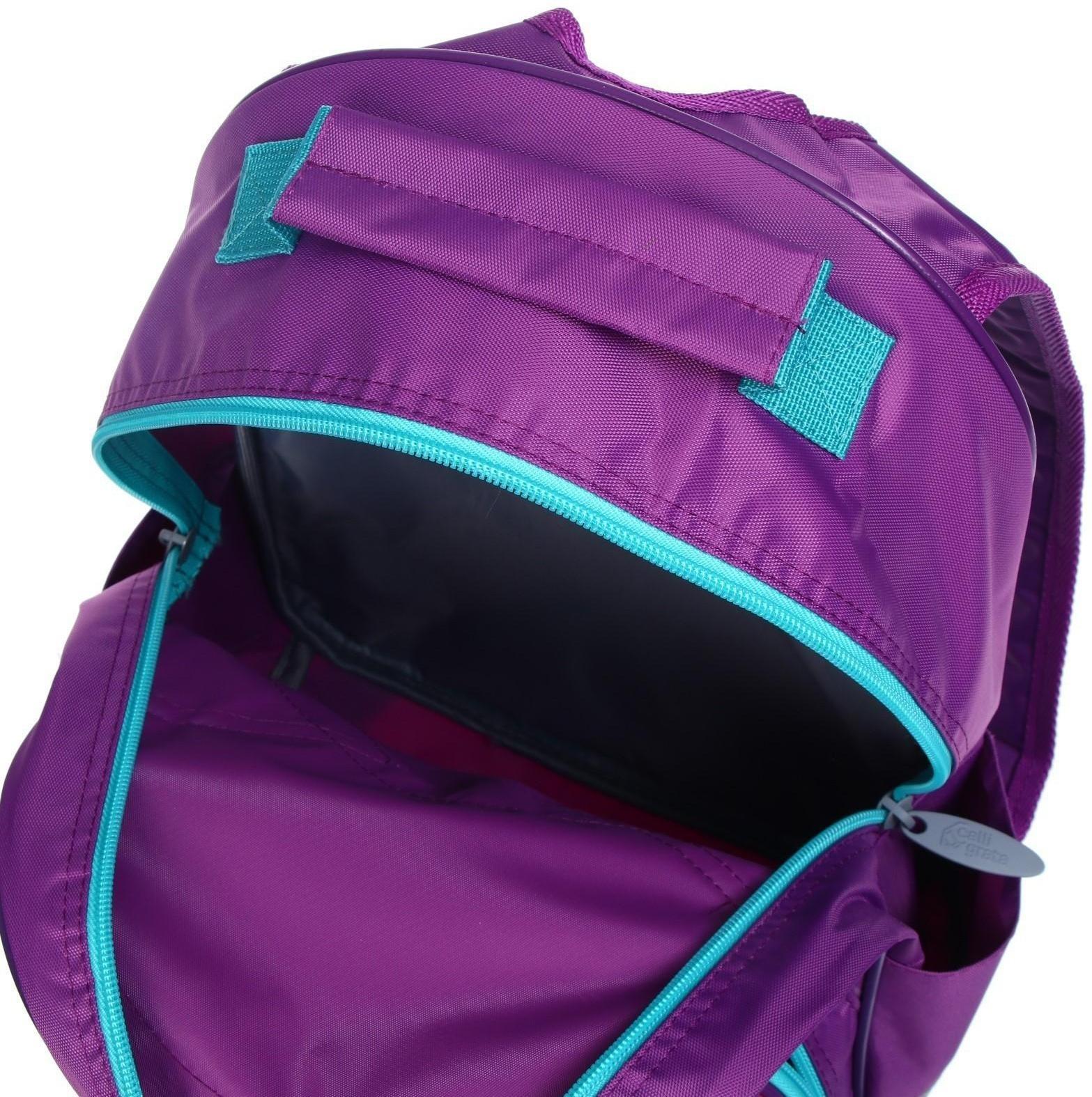 Рюкзак школьный, 37 х 26 х 13 см, эргономичная спинка, Calligrata АН 