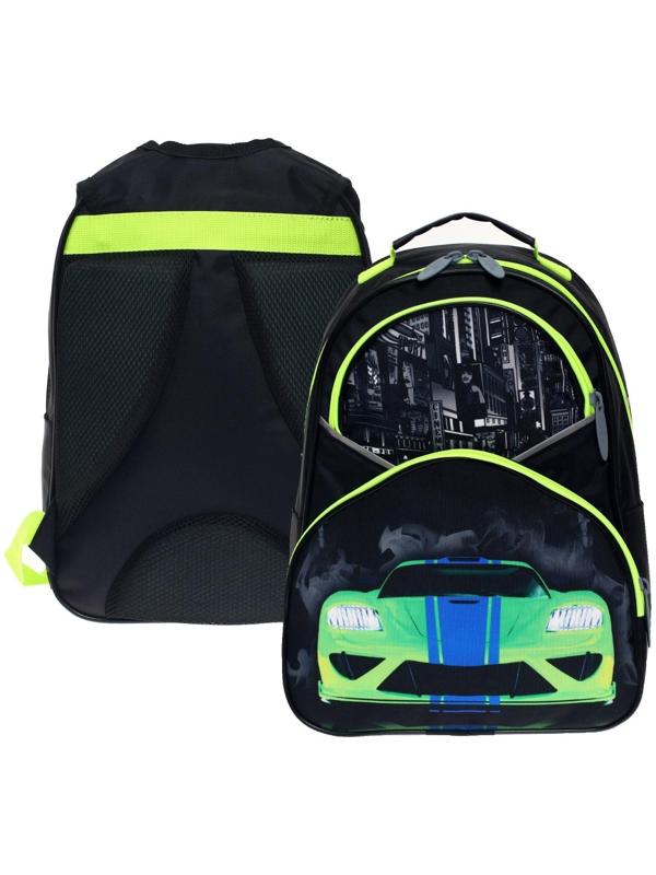 Рюкзак школьный, 37 х 26 х 13 см, эргономичная спинка, Calligrata АН 