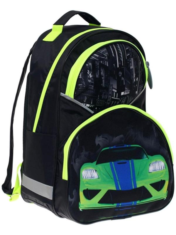 Рюкзак школьный, 37 х 26 х 13 см, эргономичная спинка, Calligrata АН 