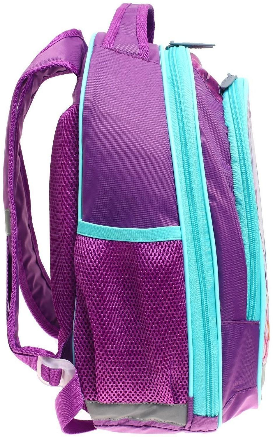 Рюкзак школьный, 37 х 27 х 16 см, эргономичная спинка, Calligrata Б 