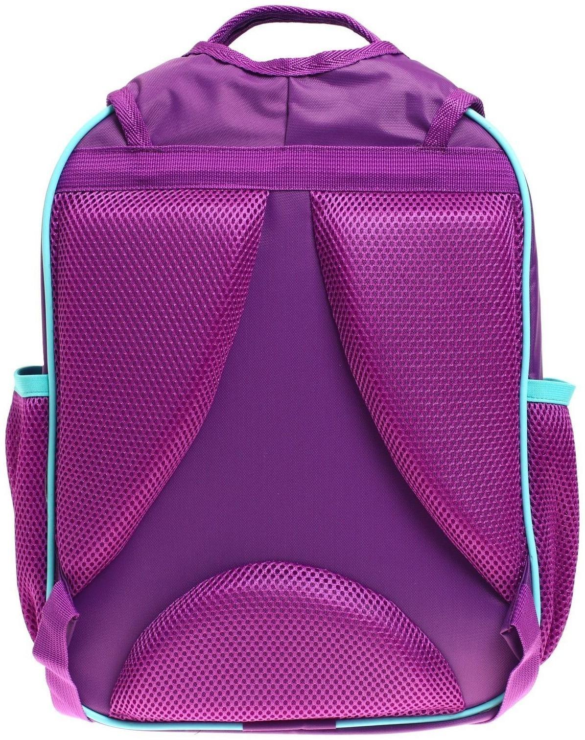 Рюкзак школьный, 37 х 27 х 16 см, эргономичная спинка, Calligrata Б 