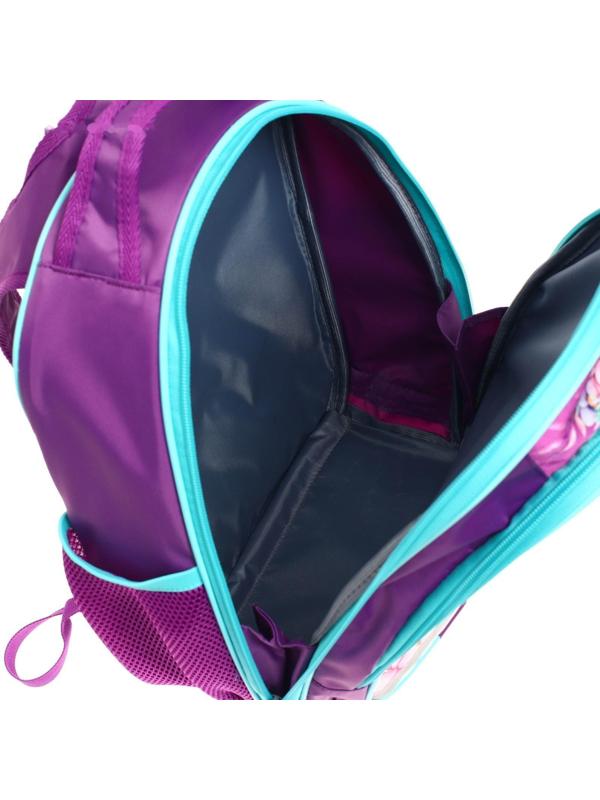 Рюкзак школьный, 37 х 27 х 16 см, эргономичная спинка, Calligrata Б 