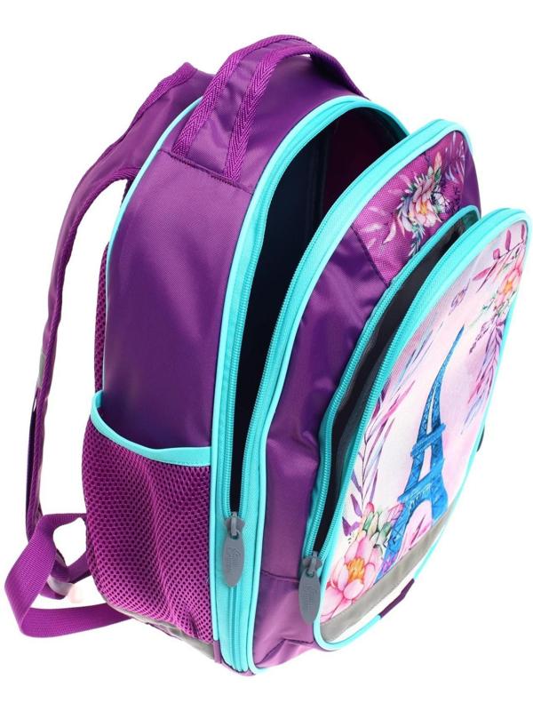 Рюкзак школьный, 37 х 27 х 16 см, эргономичная спинка, Calligrata Б 