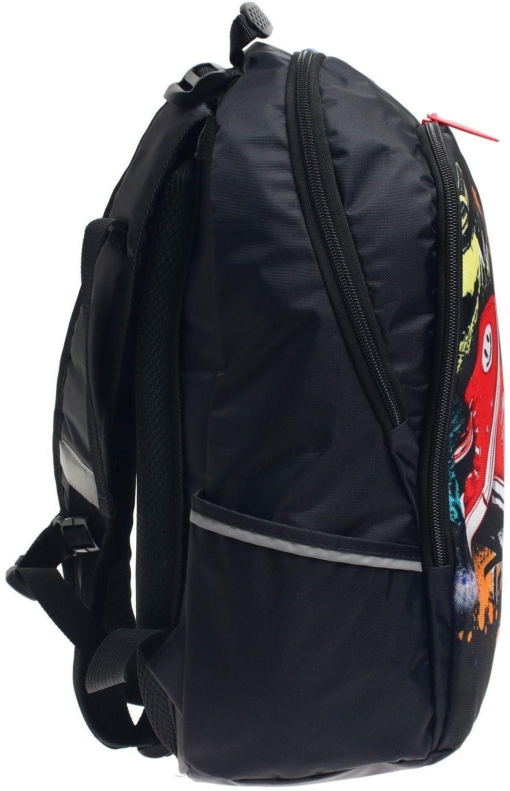 Рюкзак школьный, 37 х 26 х 13 см, эргономичная спинка, Calligrata С 