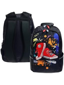 Рюкзак школьный, 37 х 26 х 13 см, эргономичная спинка, Calligrata С 