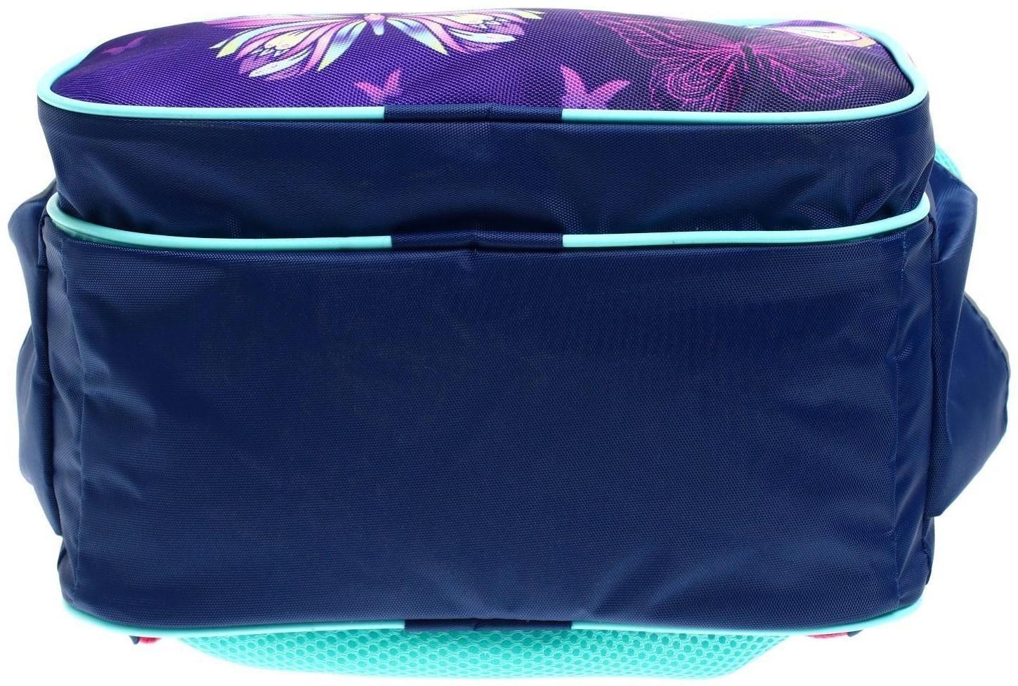 Рюкзак школьный, 37 х 26 х 13 см, эргономичная спинка, Calligrata ОРТ 