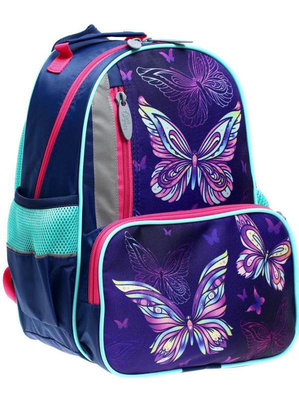 Рюкзак школьный, 37 х 26 х 13 см, эргономичная спинка, Calligrata ОРТ 