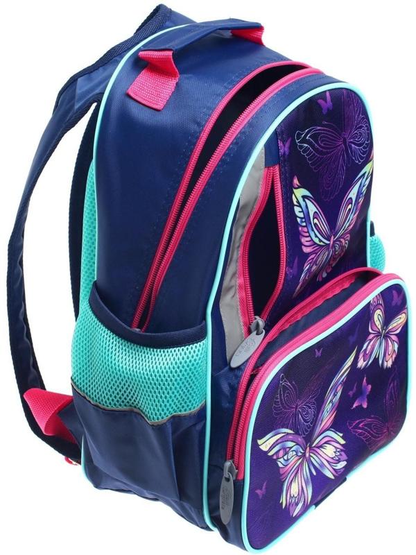 Рюкзак школьный, 37 х 26 х 13 см, эргономичная спинка, Calligrata ОРТ 