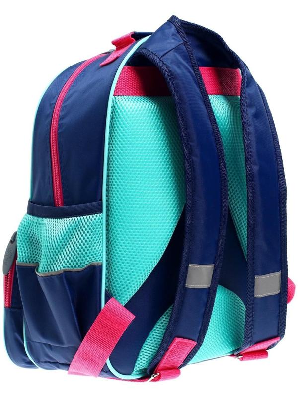 Рюкзак школьный, 37 х 26 х 13 см, эргономичная спинка, Calligrata ОРТ 