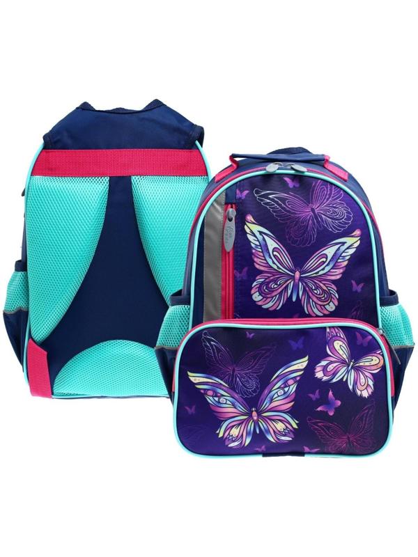 Рюкзак школьный, 37 х 26 х 13 см, эргономичная спинка, Calligrata ОРТ 