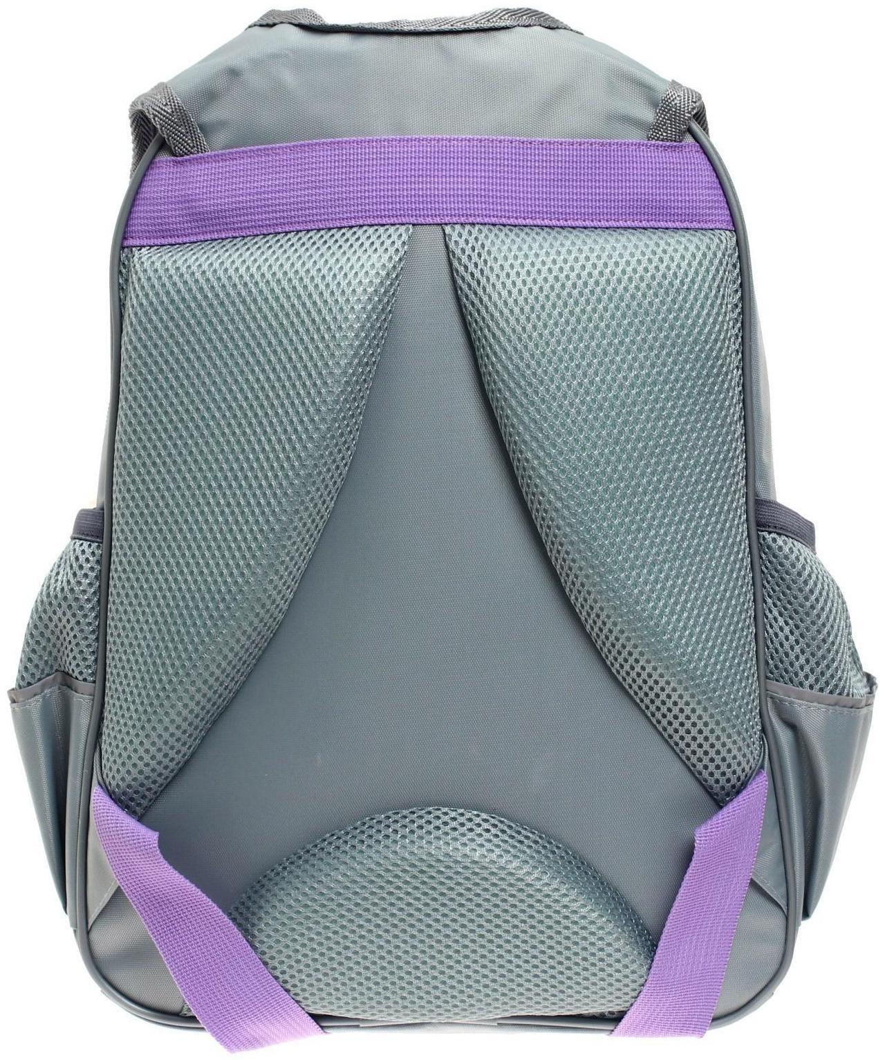 Рюкзак школьный, 37 х 26 х 13 см, эргономичная спинка, Calligrata ОРТ 