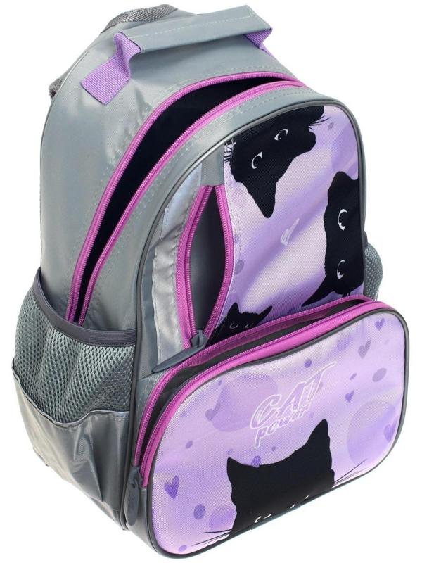 Рюкзак школьный, 37 х 26 х 13 см, эргономичная спинка, Calligrata ОРТ 