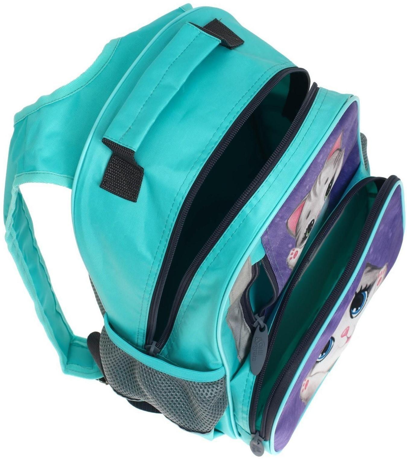 Рюкзак школьный, 37 х 26 х 13 см, эргономичная спинка, Calligrata ОРТ 