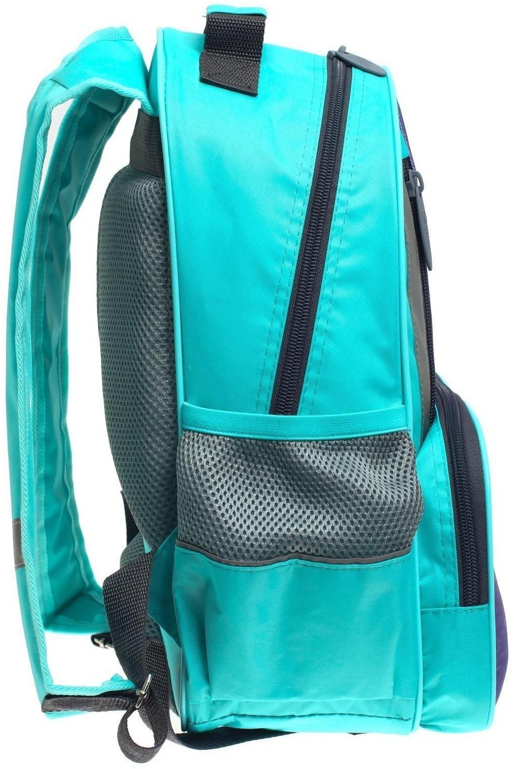 Рюкзак школьный, 37 х 26 х 13 см, эргономичная спинка, Calligrata ОРТ 