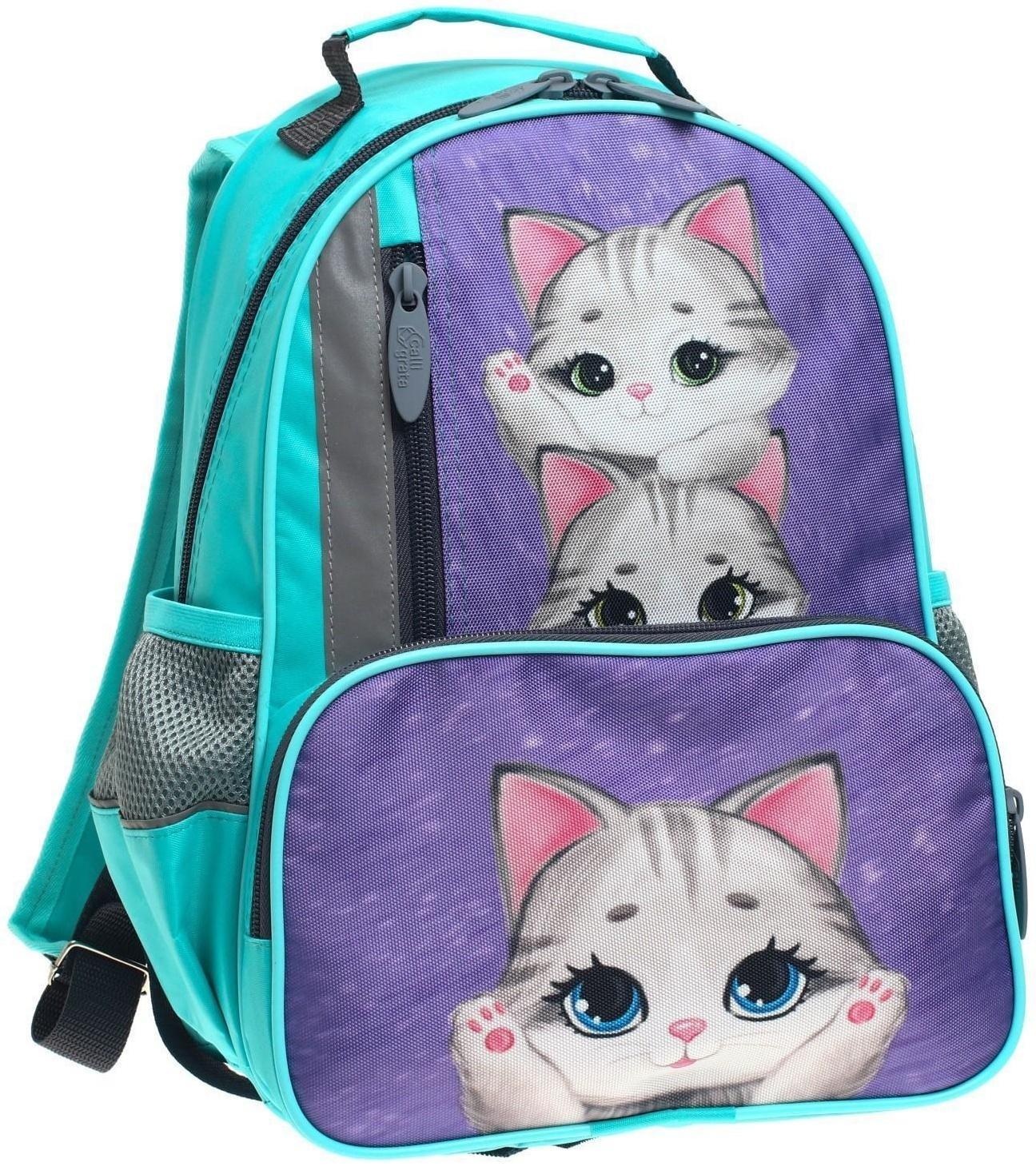 Рюкзак школьный, 37 х 26 х 13 см, эргономичная спинка, Calligrata ОРТ 