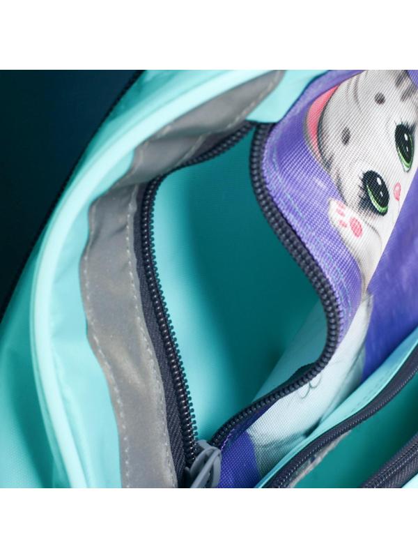 Рюкзак школьный, 37 х 26 х 13 см, эргономичная спинка, Calligrata ОРТ 