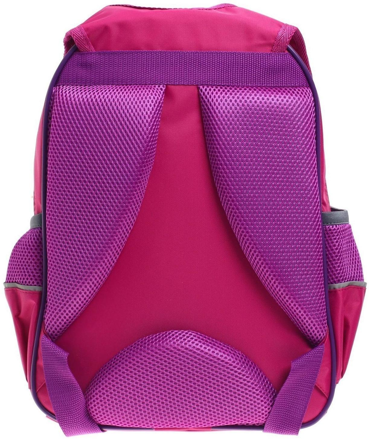 Рюкзак школьный, 37 х 26 х 13 см, эргономичная спинка, Calligrata ОРТ 