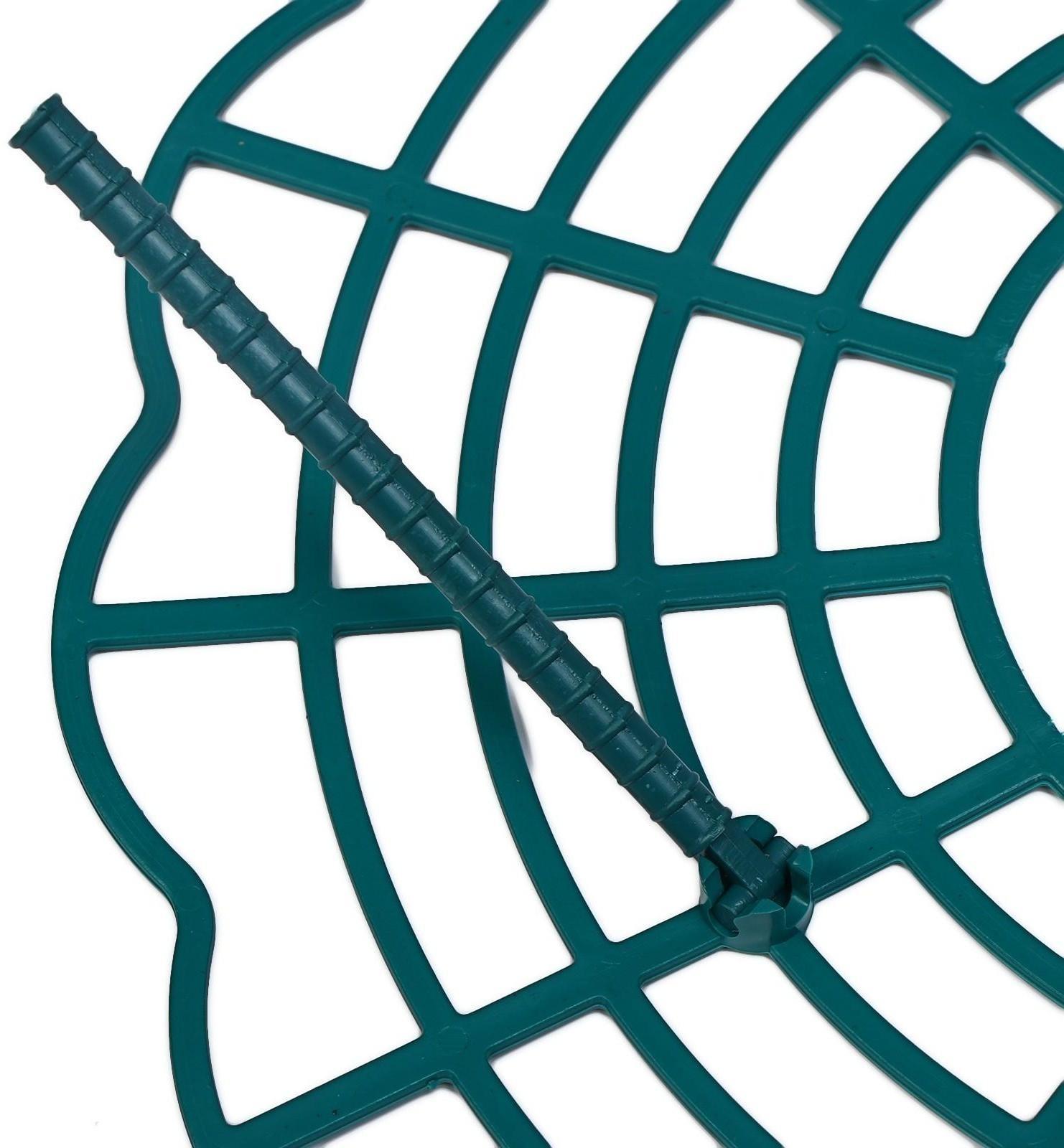 Кустодержатель для клубники, d = 30.5 см, пластик, зелёный