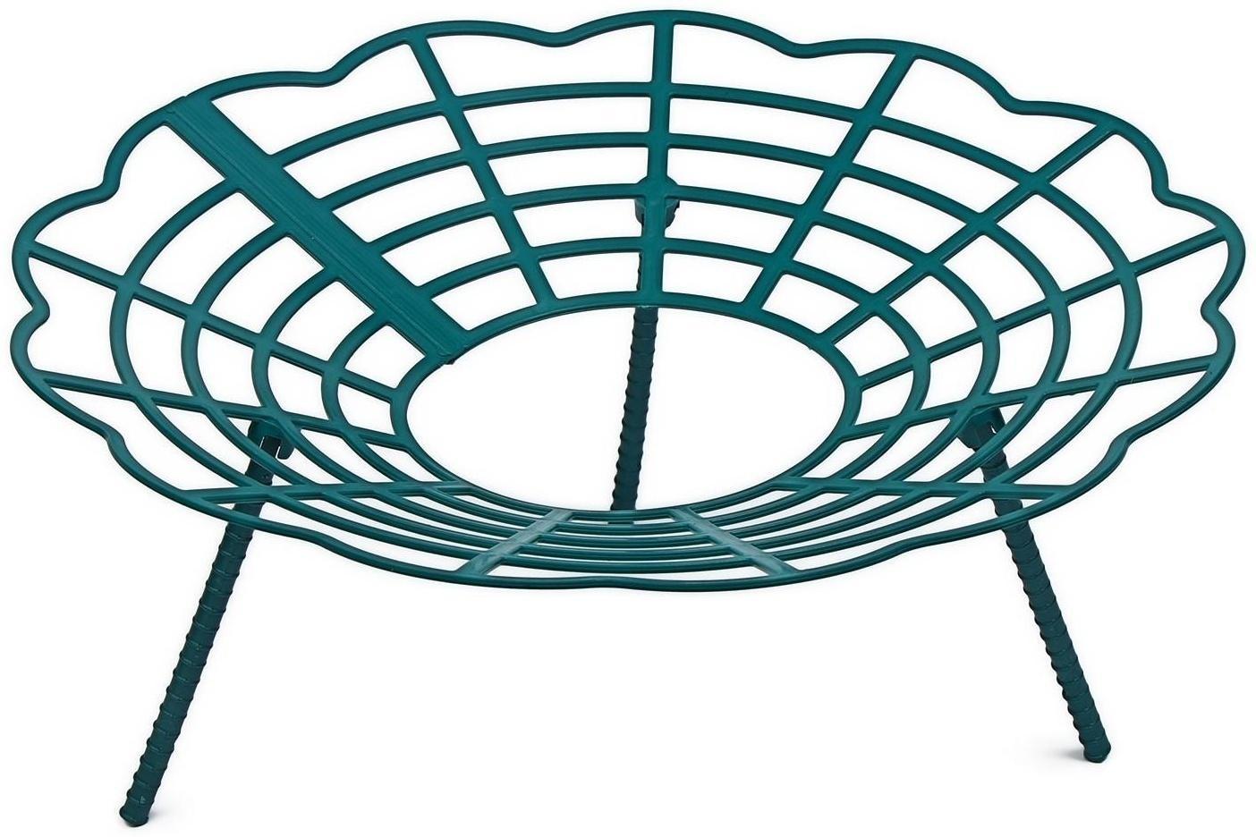 Кустодержатель для клубники, d = 30.5 см, пластик, зелёный