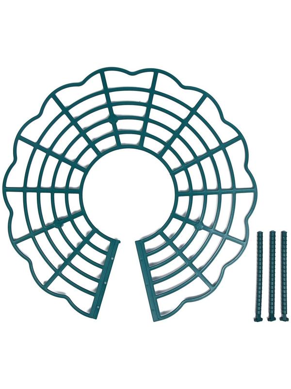 Кустодержатель для клубники, d = 30.5 см, пластик, зелёный