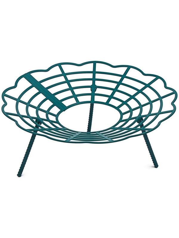 Кустодержатель для клубники, d = 30.5 см, пластик, зелёный