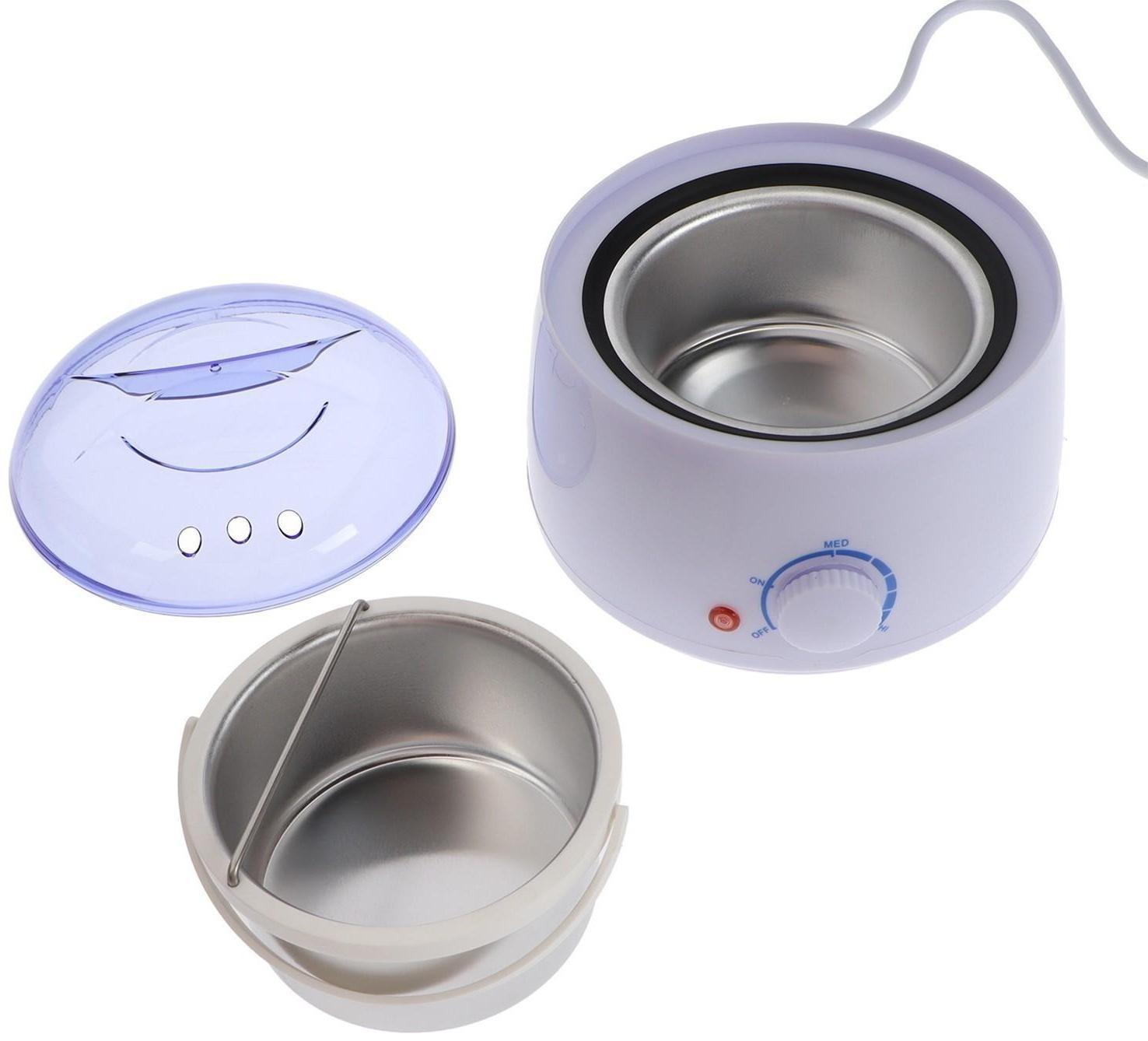 Набор для депиляции Luazon  Воскоплав баночный, 100 Вт, воск, шпатель