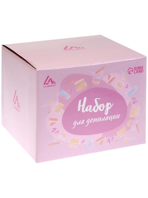 Набор для депиляции Luazon  Воскоплав баночный, 100 Вт, воск, шпатель