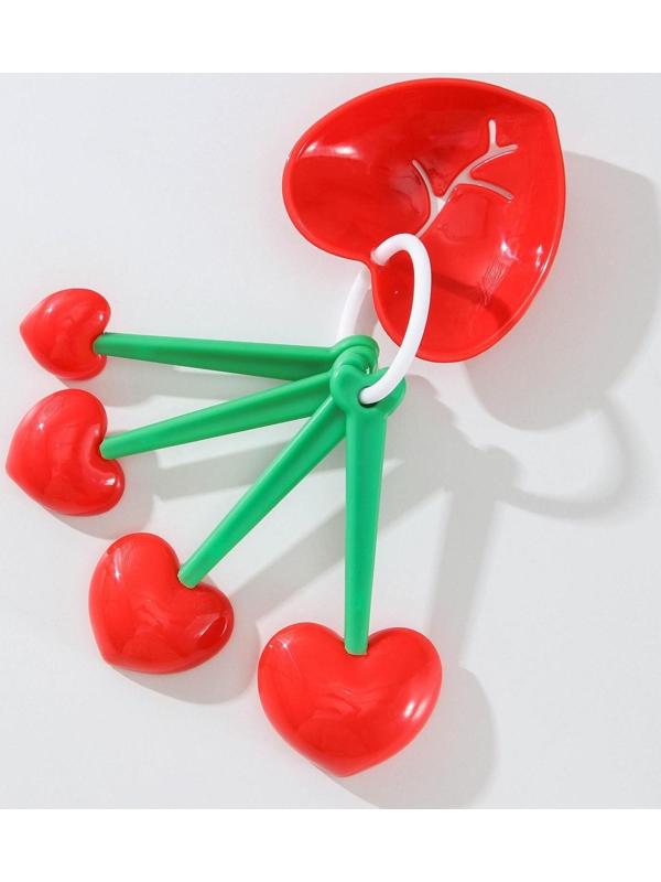 Набор мерных ложек «Лавли», 4 шт, 2,5/5/7,4/15 мл