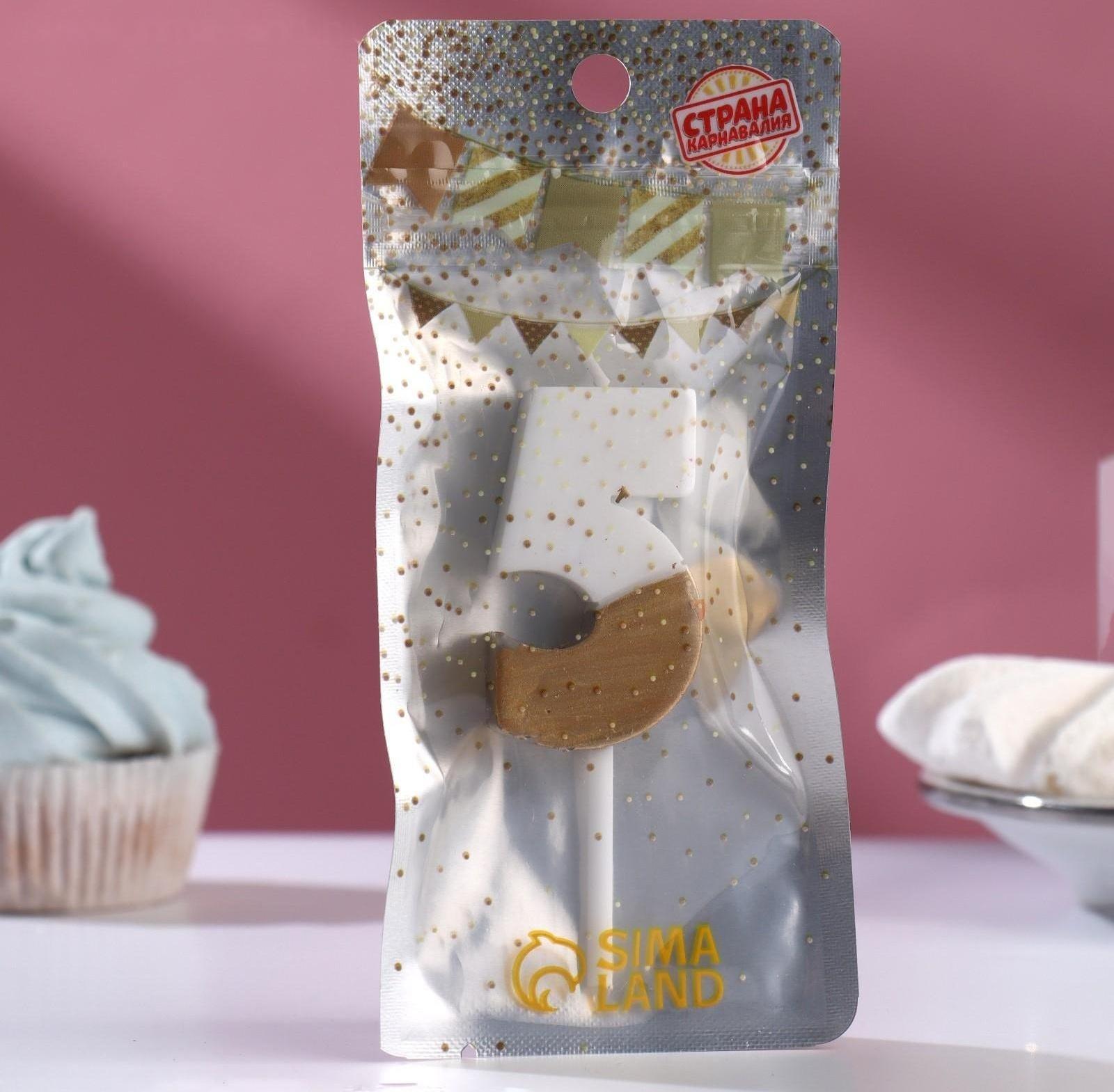 Свеча в торт 