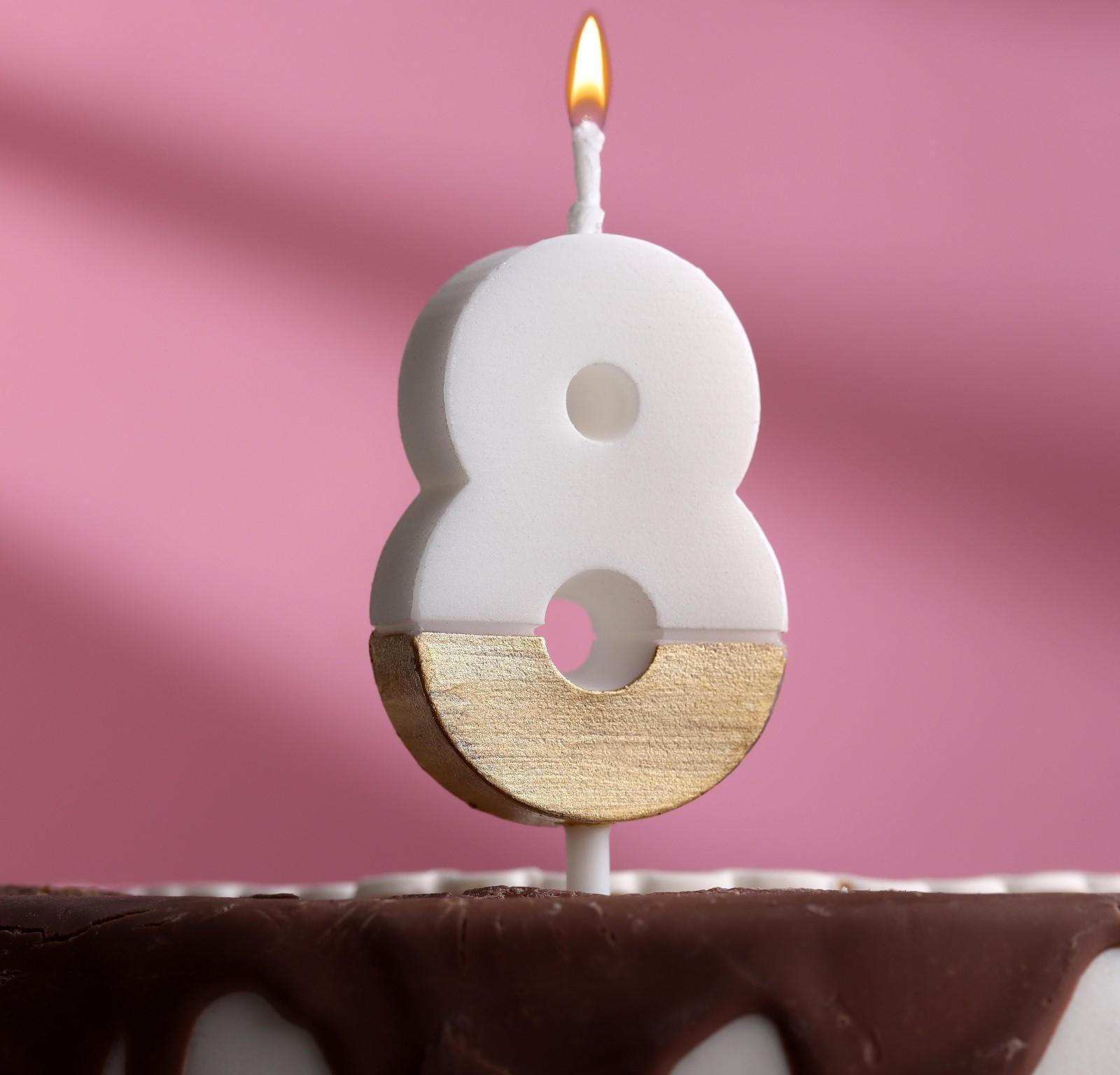 Свеча в торт 