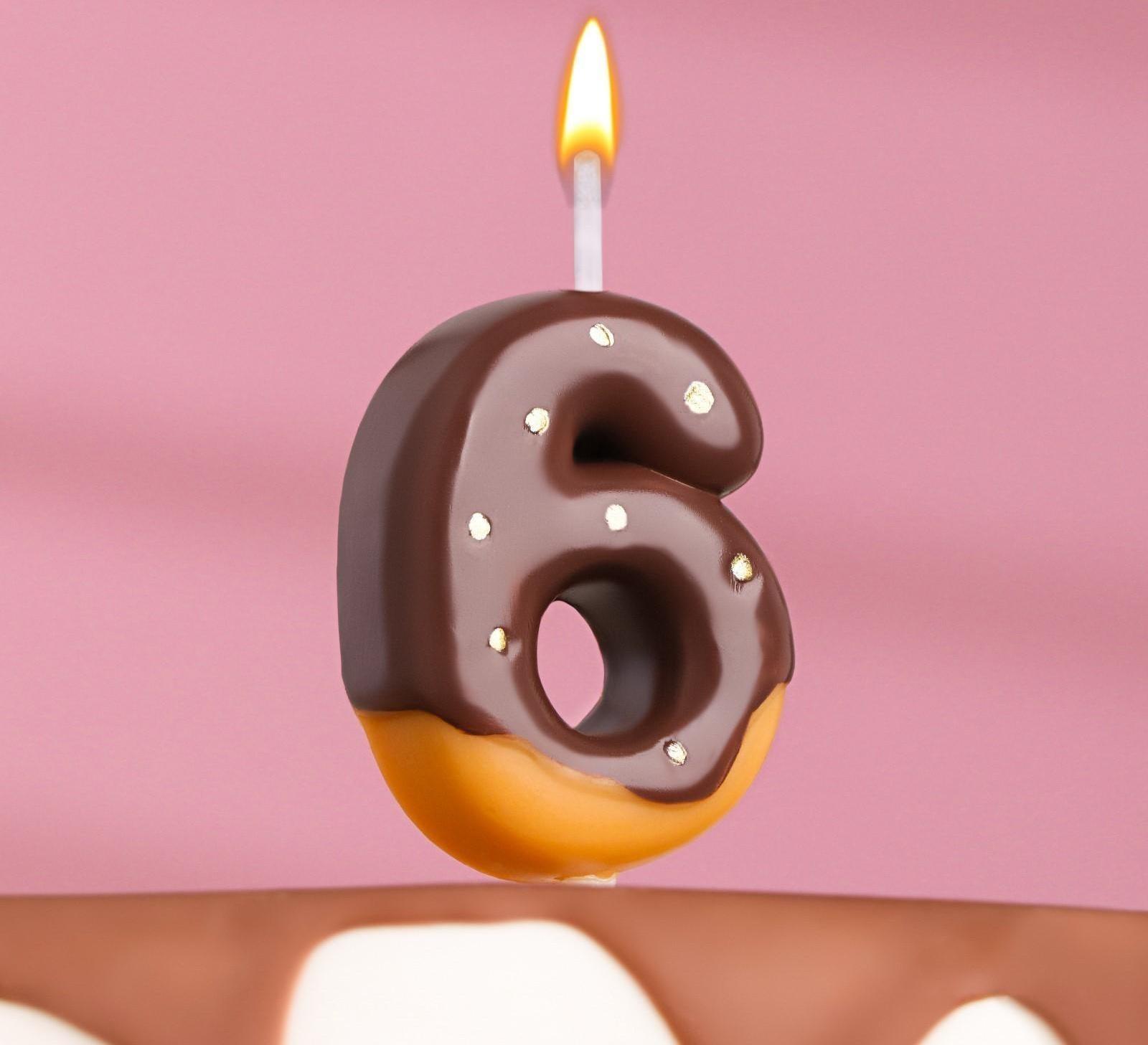 Свеча в торт 